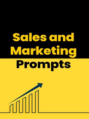 cover image of Sales and Marketing Prompts